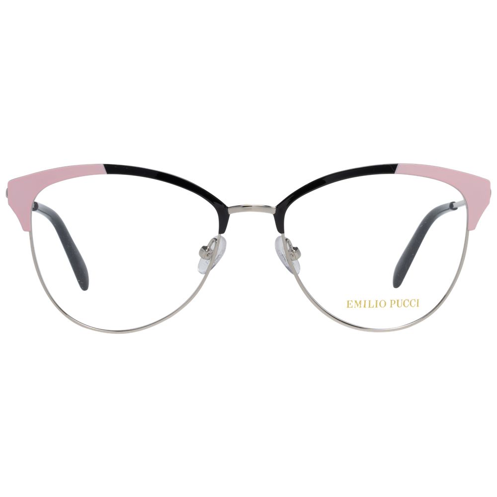 Emilio Pucci Silver Optical Eyeglasses Frames for Women