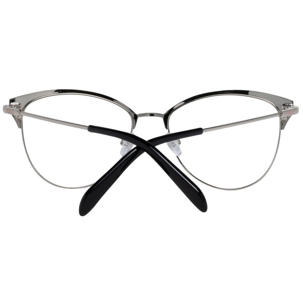 Emilio Pucci Silver Optical Eyeglasses Frames for Women