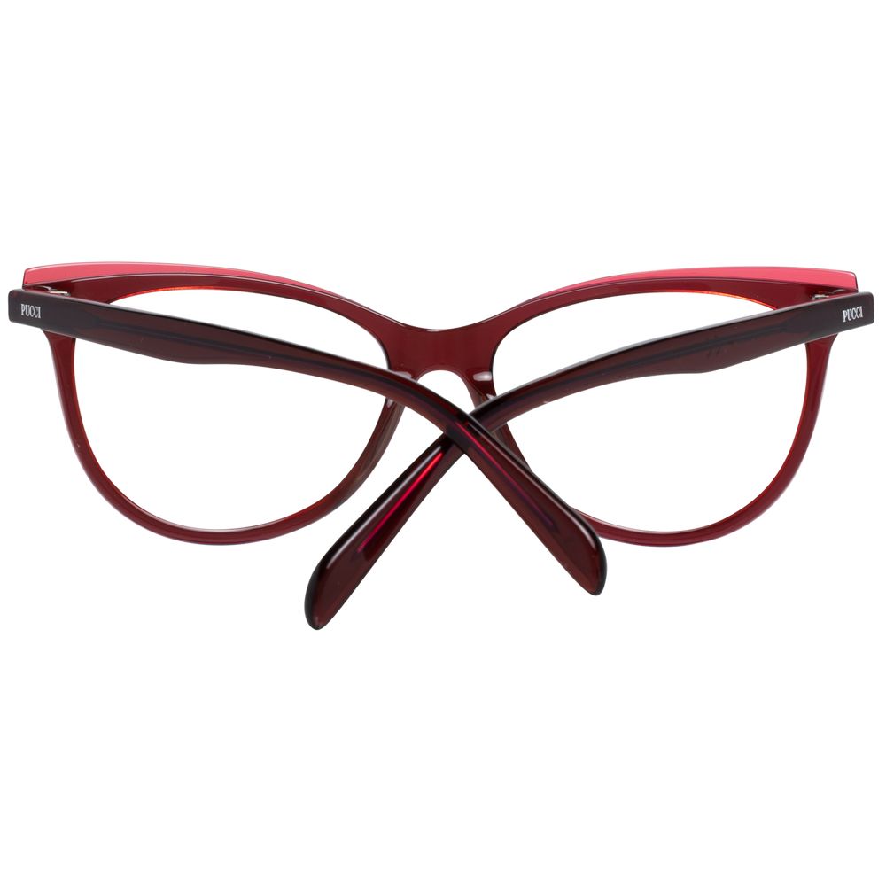 Emilio Pucci Red Optical Eyeglasses Frames for Women