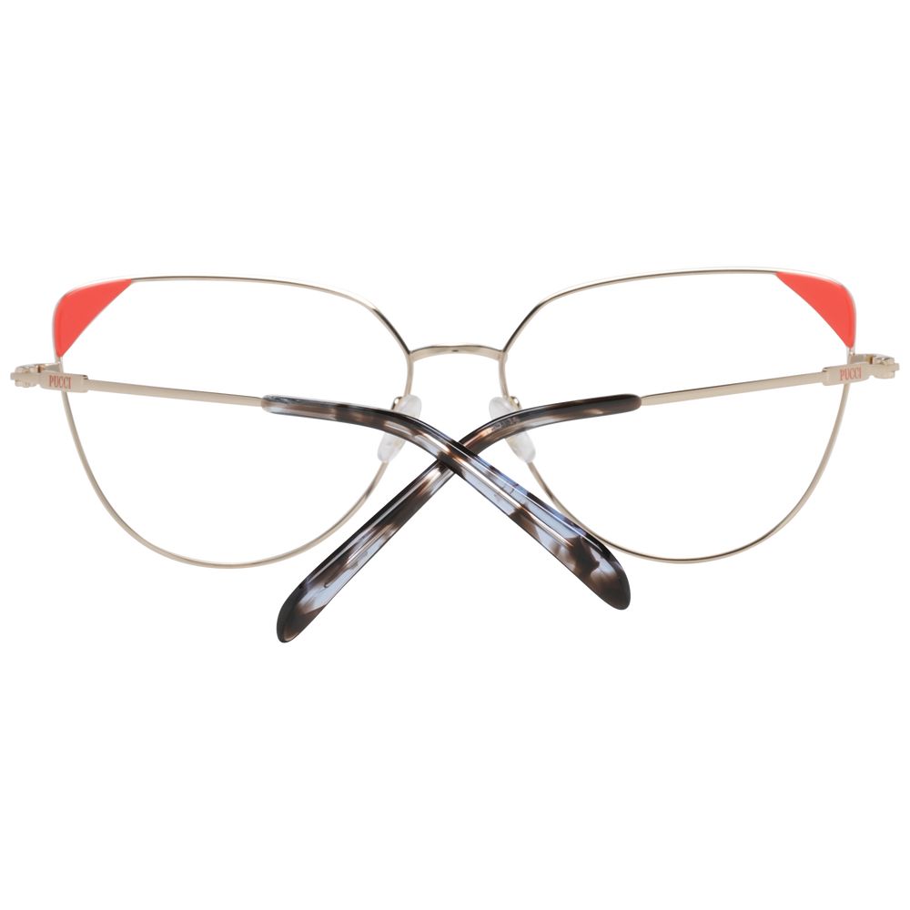 Emilio Pucci Rose Gold Women Optical Eyeglasses Frames