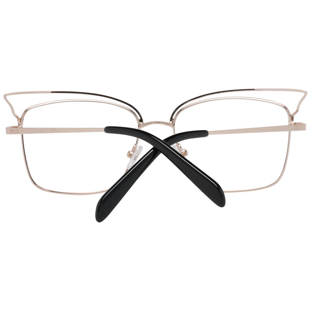 Emilio Pucci Rose Gold Women Optical Eyeglasses Frames