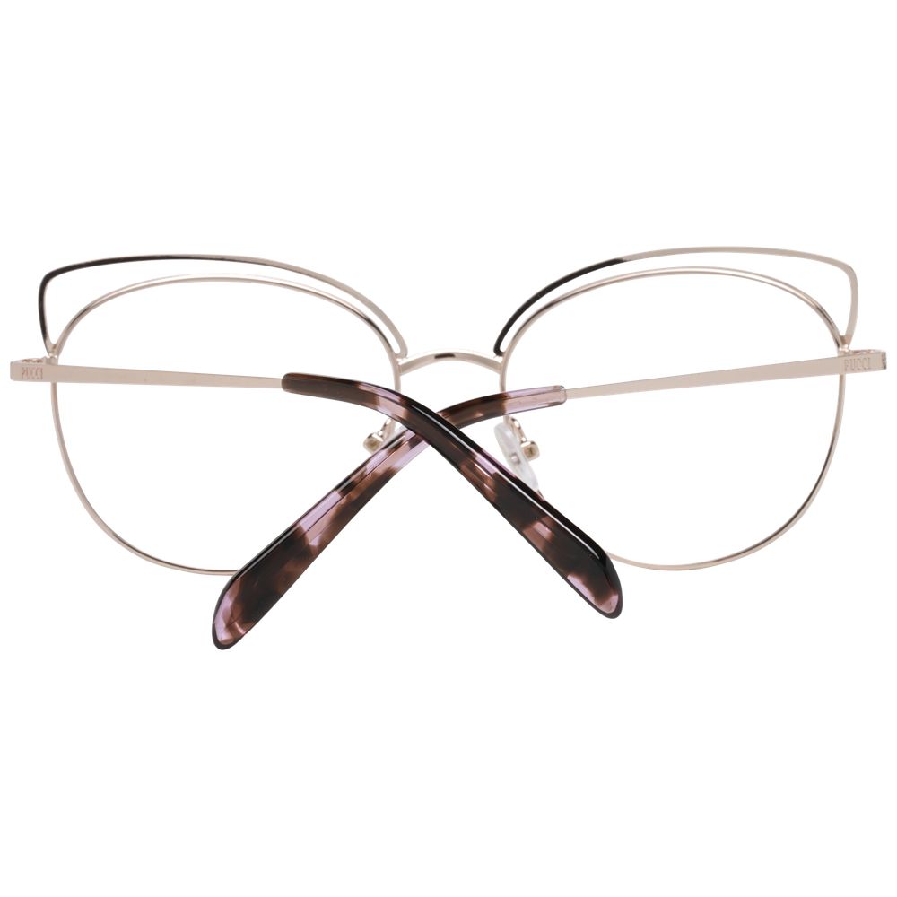 Emilio Pucci Rose Gold Women Optical Eyeglasses Frames