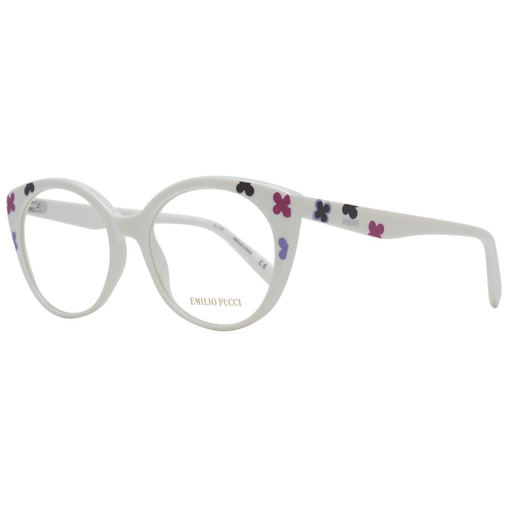 Emilio Pucci White Optical Eyeglasses Frames for Women