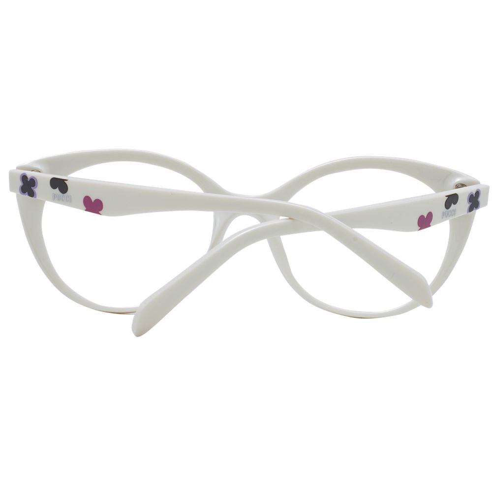 Emilio Pucci White Optical Eyeglasses Frames for Women