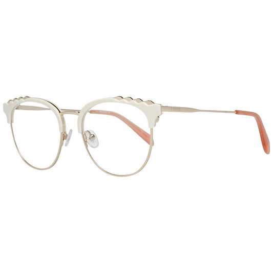 Emilio Pucci White Optical Eyeglasses Frames for Women