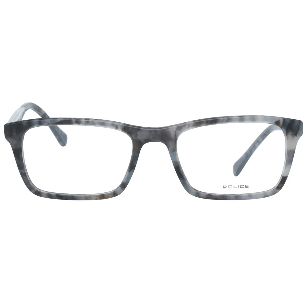 Police Gray Men Optical Eyeglasses Frames