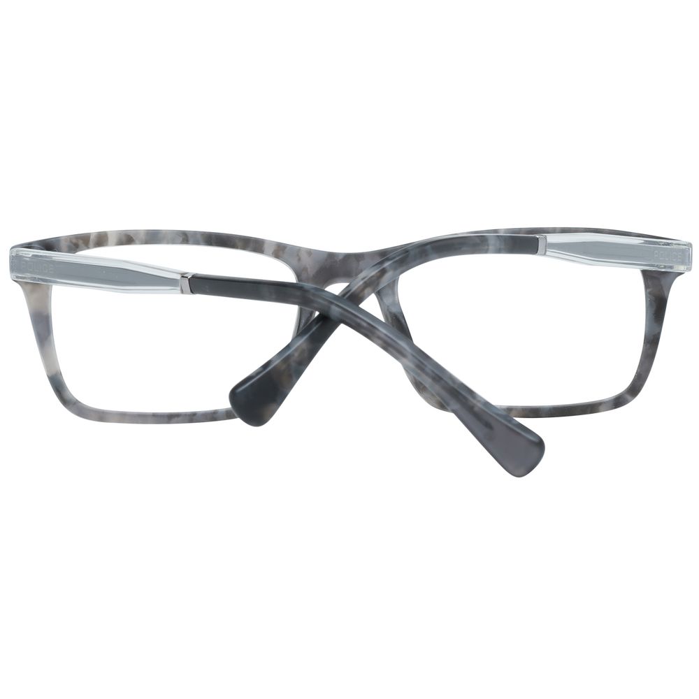 Police Gray Men Optical Eyeglasses Frames