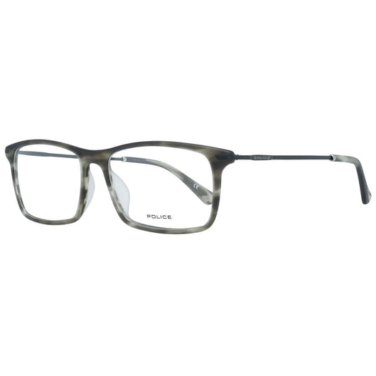 Police Gray Men Optical Eyeglasses Frames