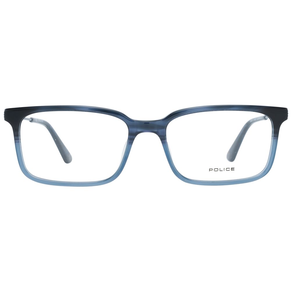 Police Blue Optical Eyeglasses Frames for Men