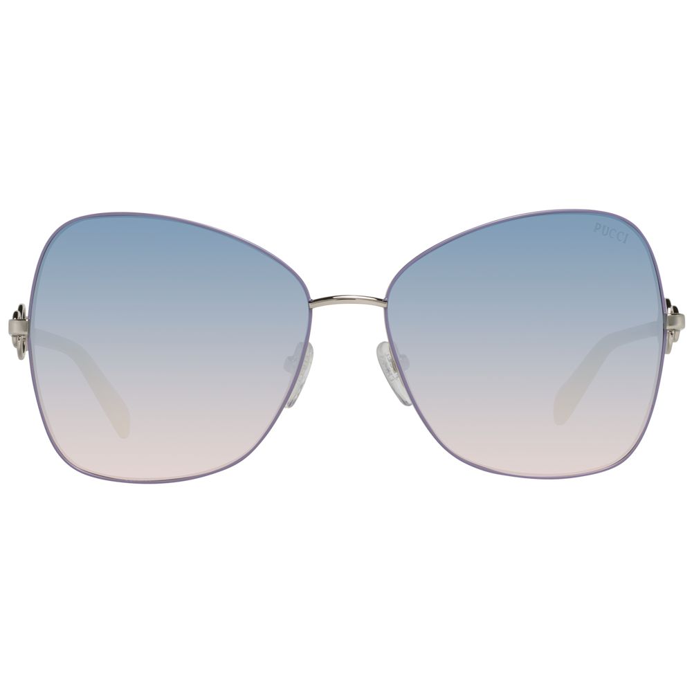 Emilio Pucci Silver Women's Sunglasses