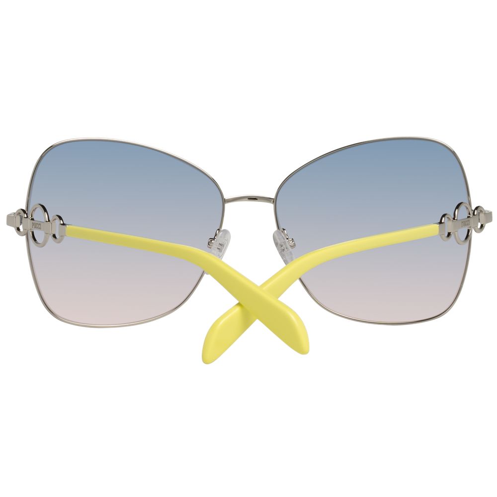 Emilio Pucci Silver Women's Sunglasses