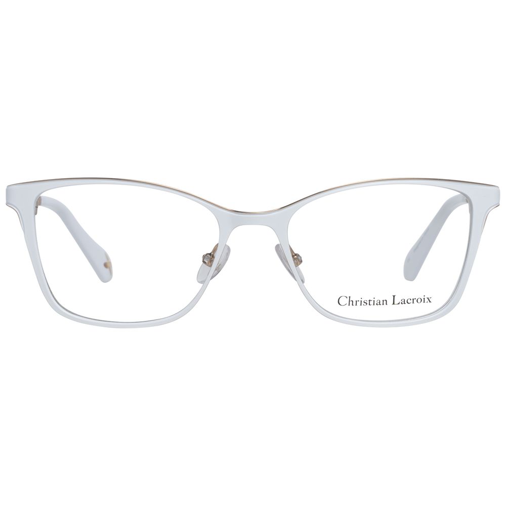 Christian Lacroix White Optical Eyeglasses Frames for Women