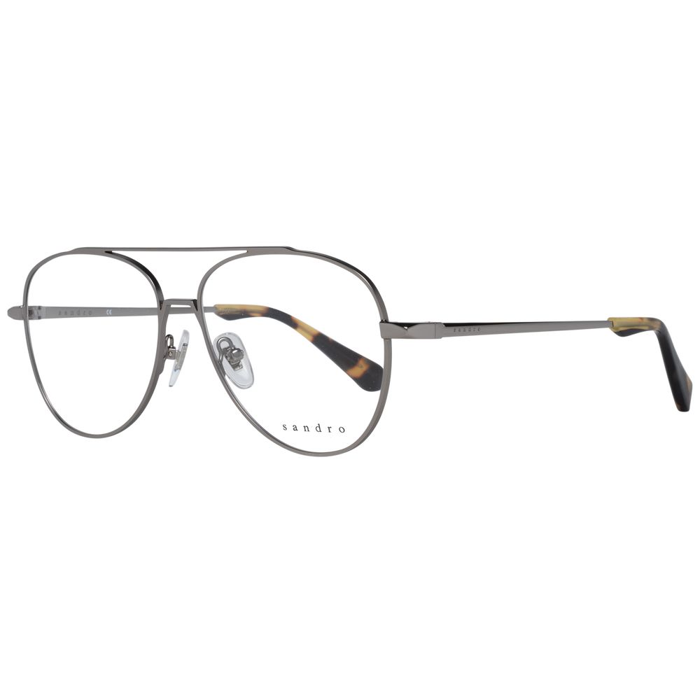 Sandro Gray Men Optical Eyeglasses Frames