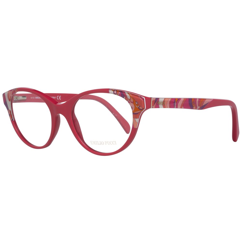 Emilio Pucci Red Optical Eyeglasses Frames for Women