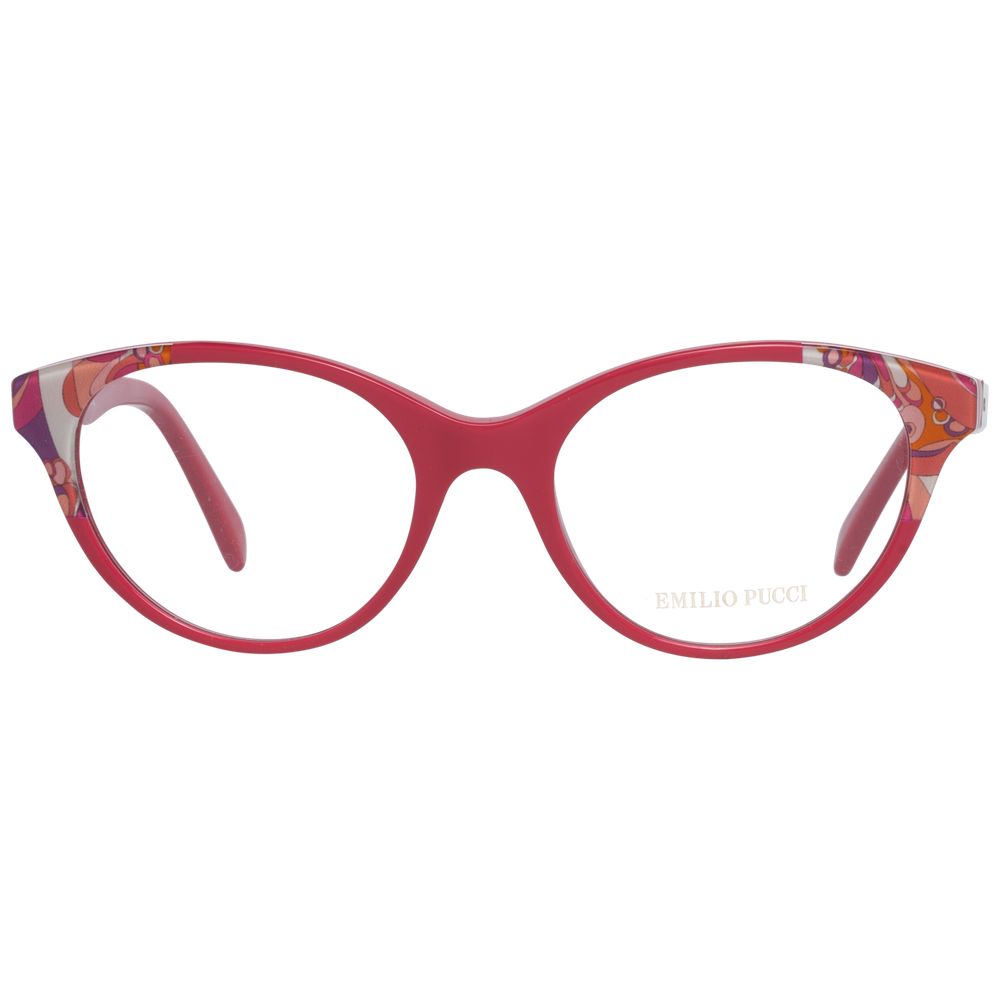 Emilio Pucci Red Optical Eyeglasses Frames for Women