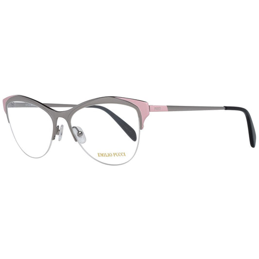 Emilio Pucci Silver Optical Eyeglasses Frames for Women