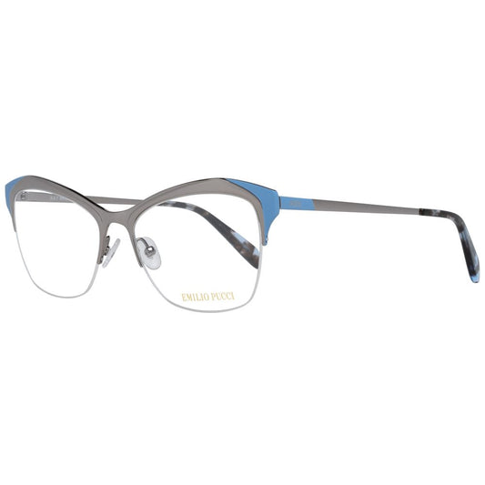 Emilio Pucci Silver Optical Eyeglasses Frames for Women