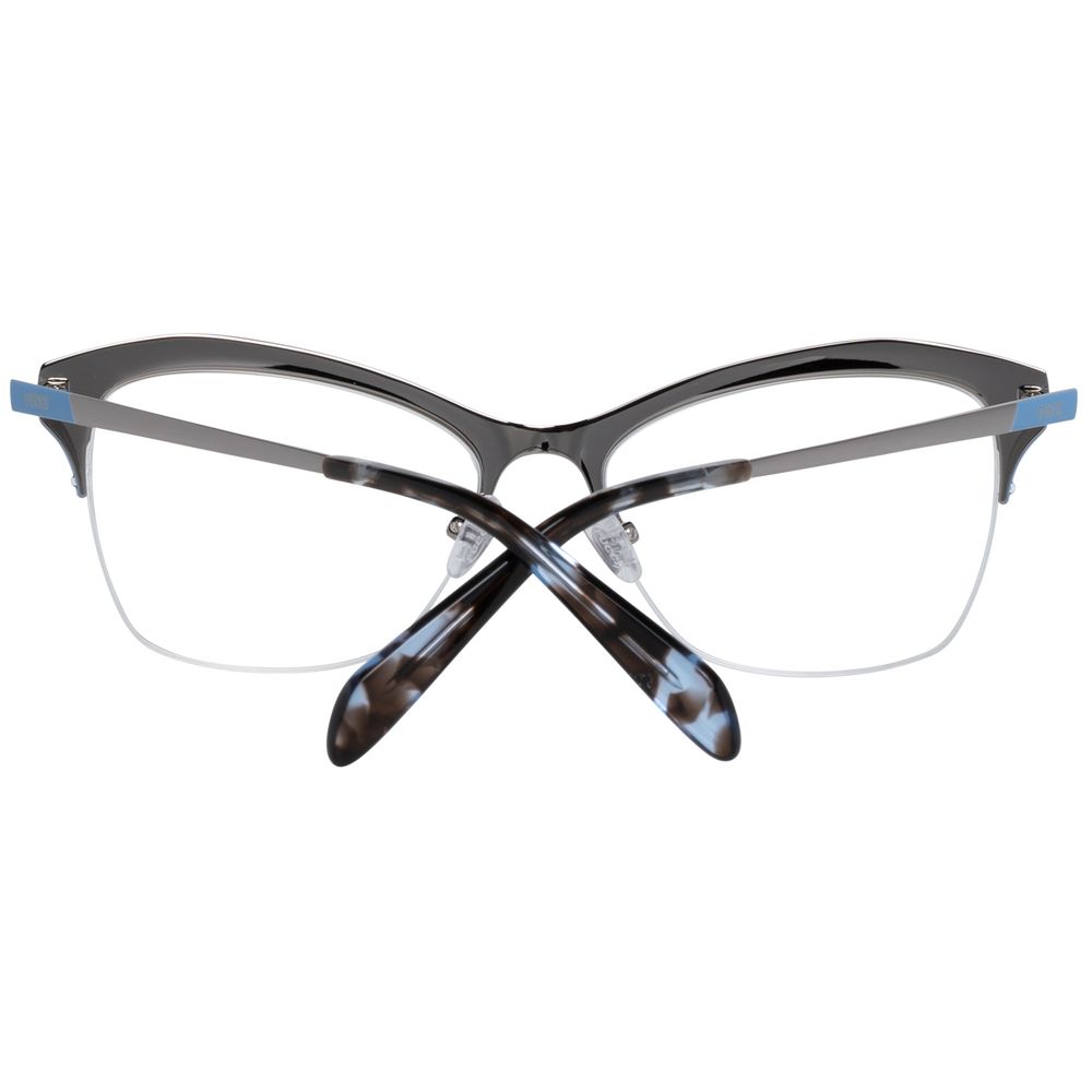 Emilio Pucci Silver Optical Eyeglasses Frames for Women