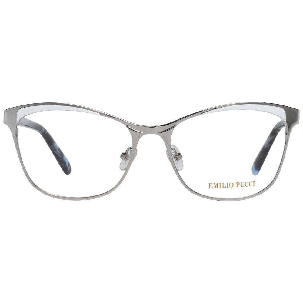 Emilio Pucci Silver Optical Eyeglasses Frames for Women