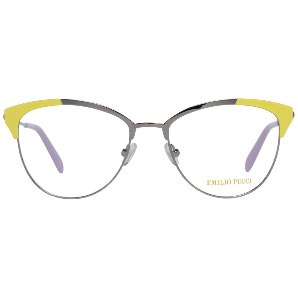 Emilio Pucci Silver Optical Eyeglasses Frames for Women