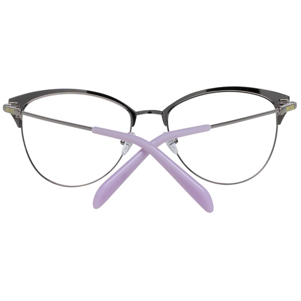 Emilio Pucci Silver Optical Eyeglasses Frames for Women