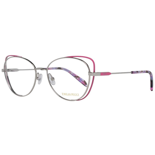 Emilio Pucci Silver Optical Eyeglasses Frames for Women