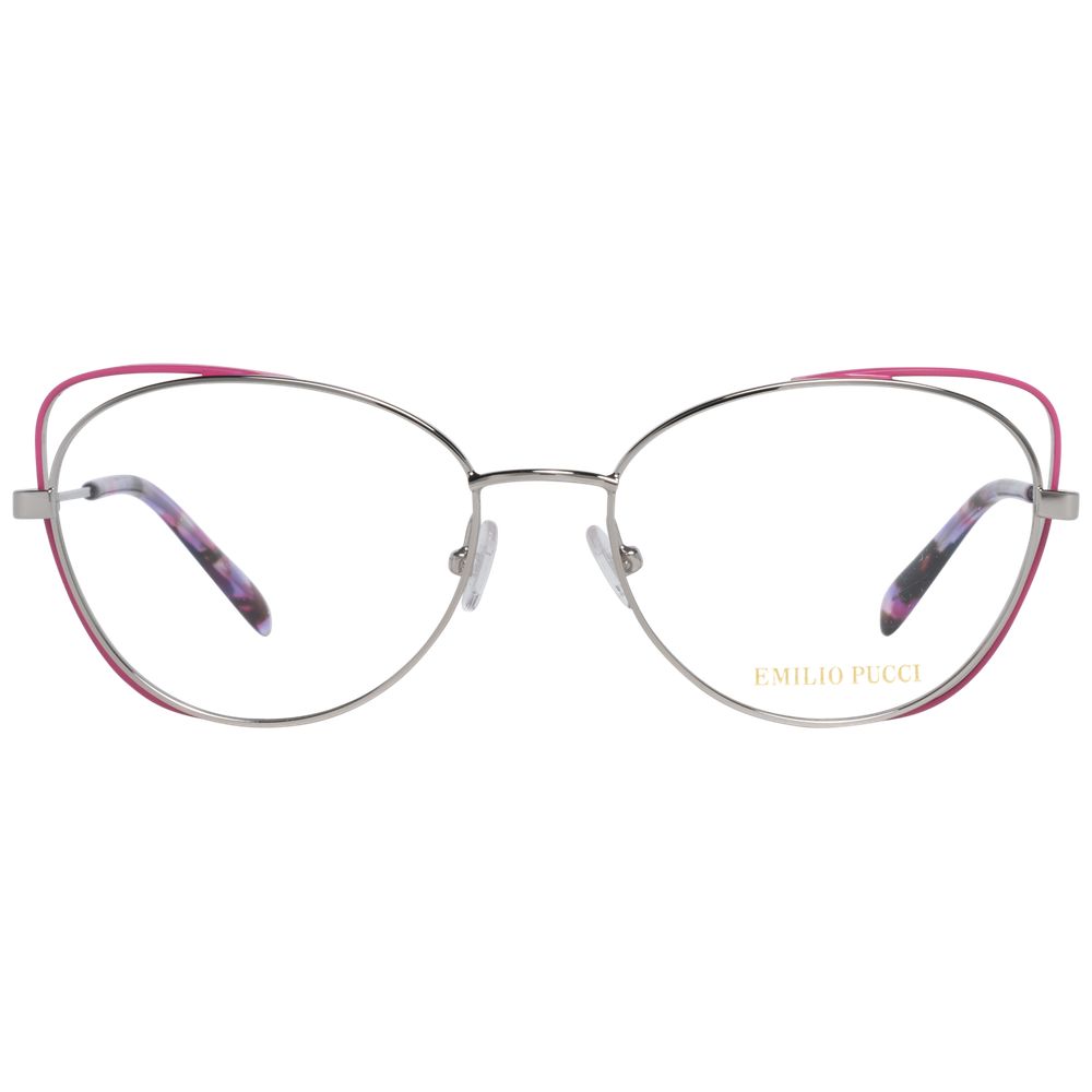 Emilio Pucci Silver Optical Eyeglasses Frames for Women