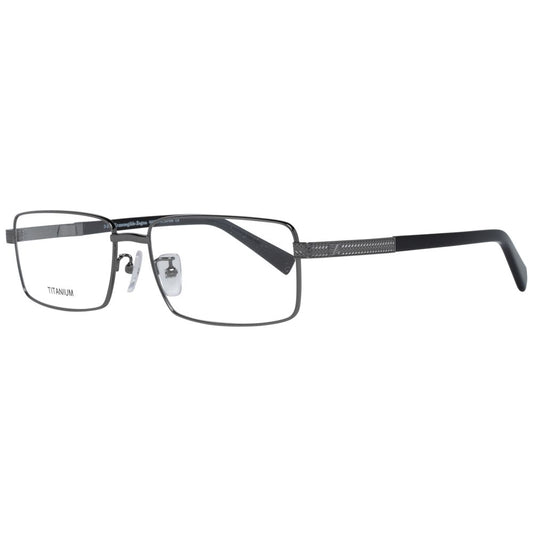 Ermenegildo Zegna Gray Men Optical Eyeglasses Frames