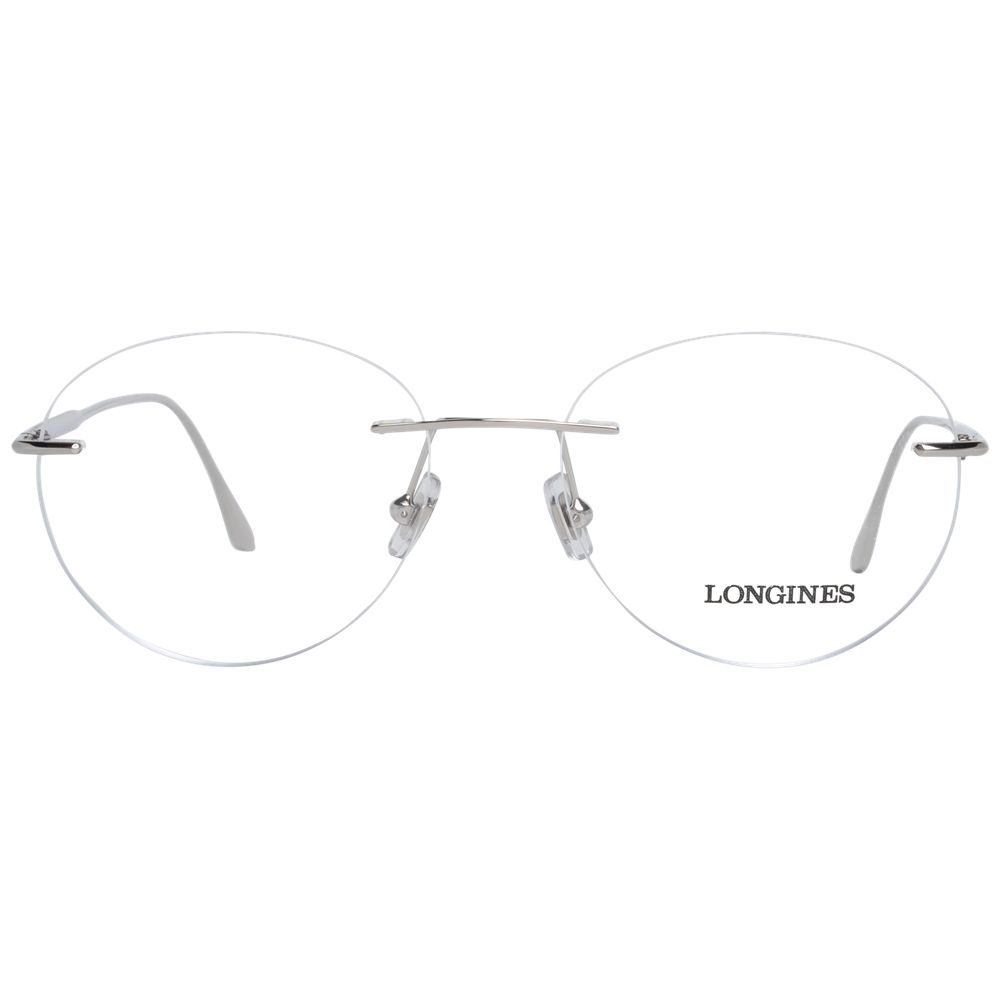 Longines Silver Optical Eyeglasses Frames for Men