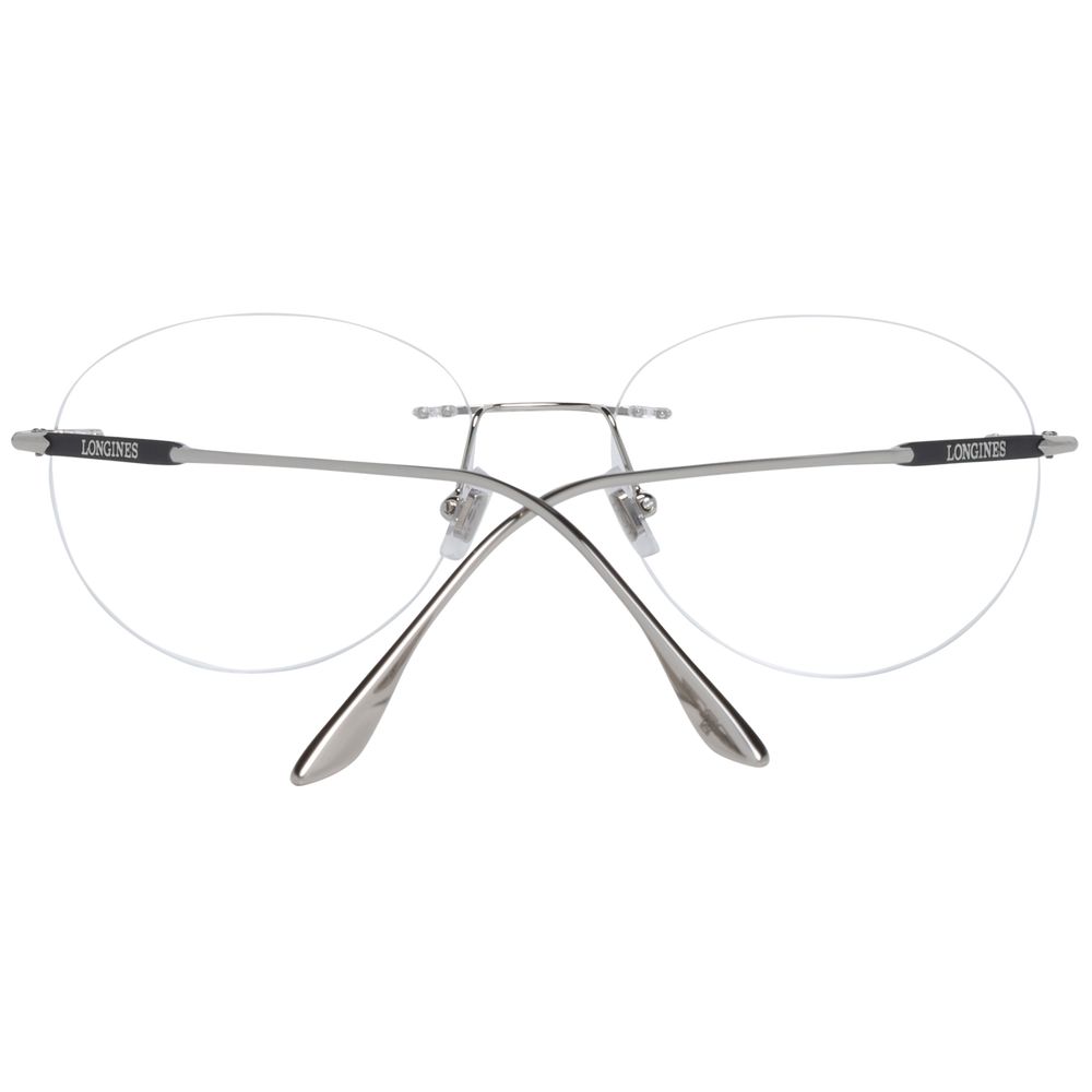 Longines Silver Optical Eyeglasses Frames for Men