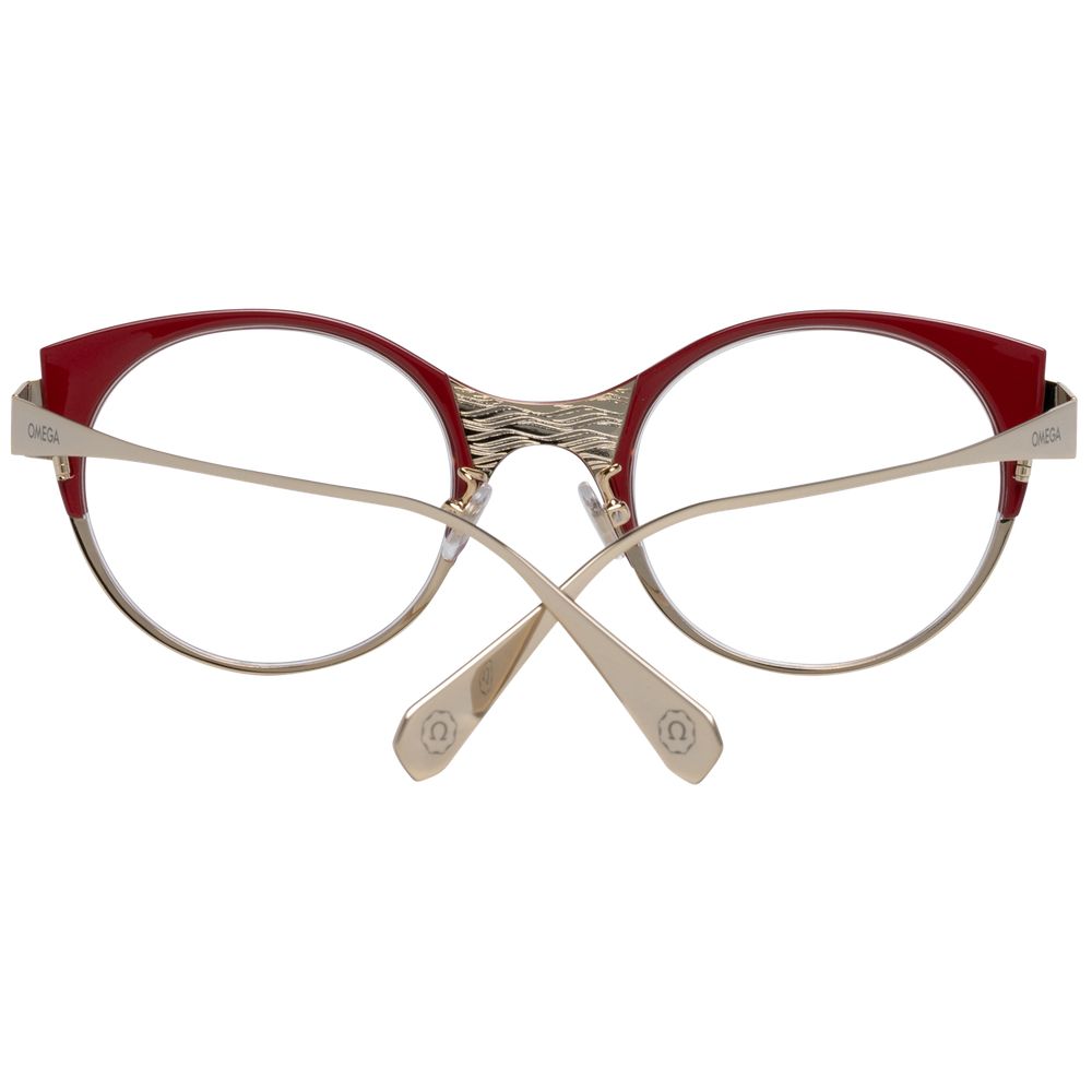 Omega Red Optical Eyeglasses Frames for Women