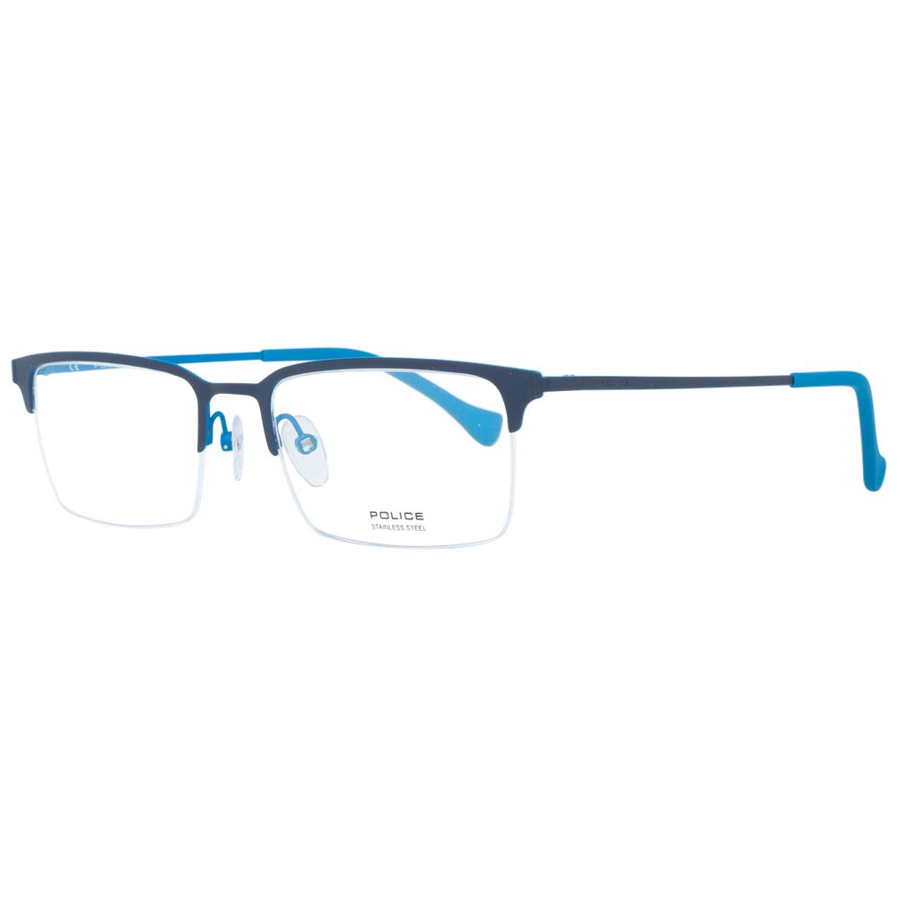 Police Blue Optical Eyeglasses Frames for Men