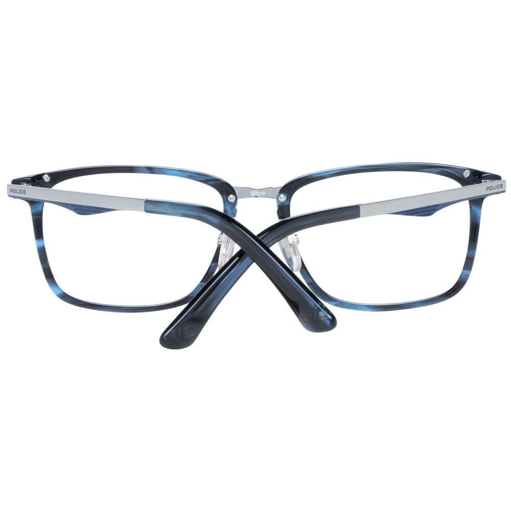 Police Blue Optical Eyeglasses Frames for Men