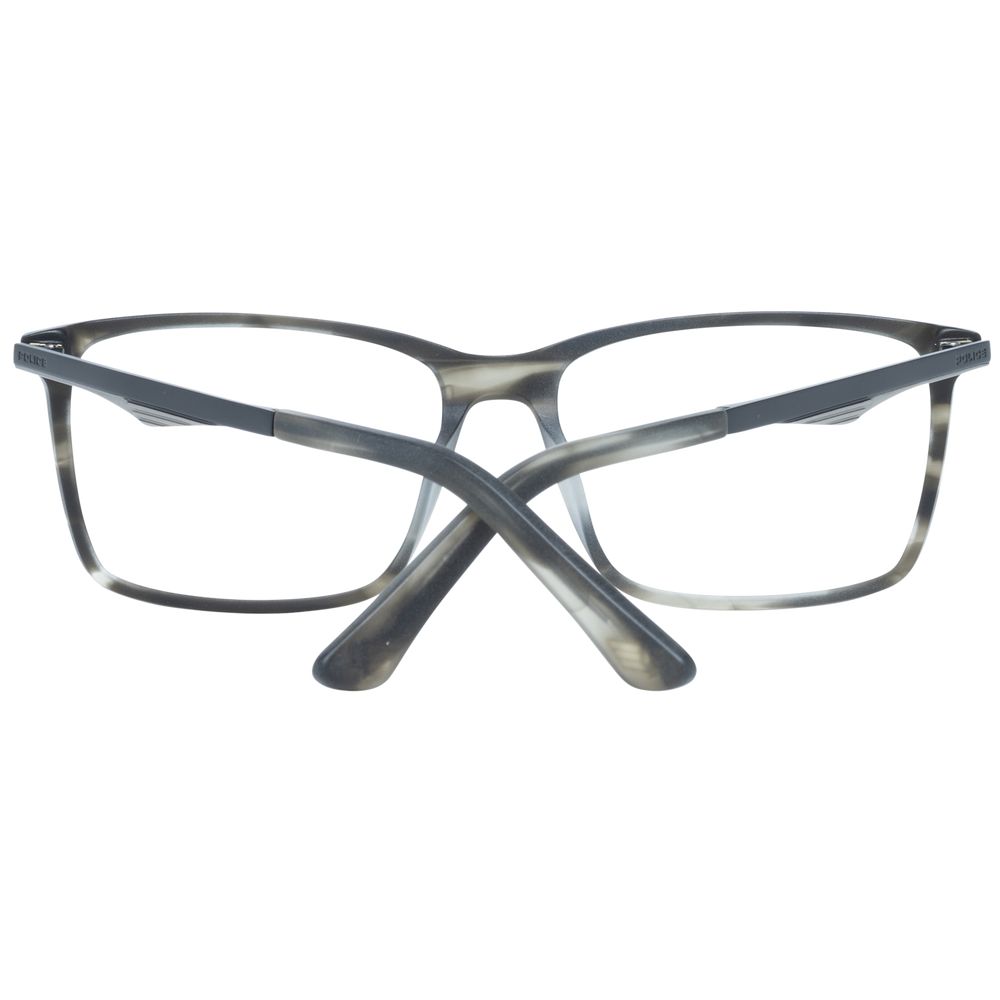 Police Gray Men Optical Eyeglasses Frames