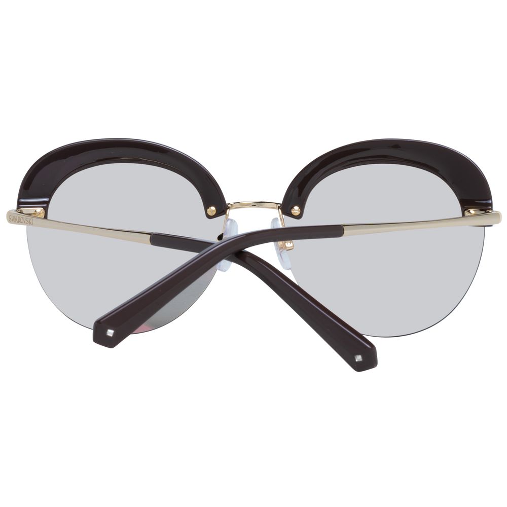 Swarovski Gold Frauen Sonnenbrille