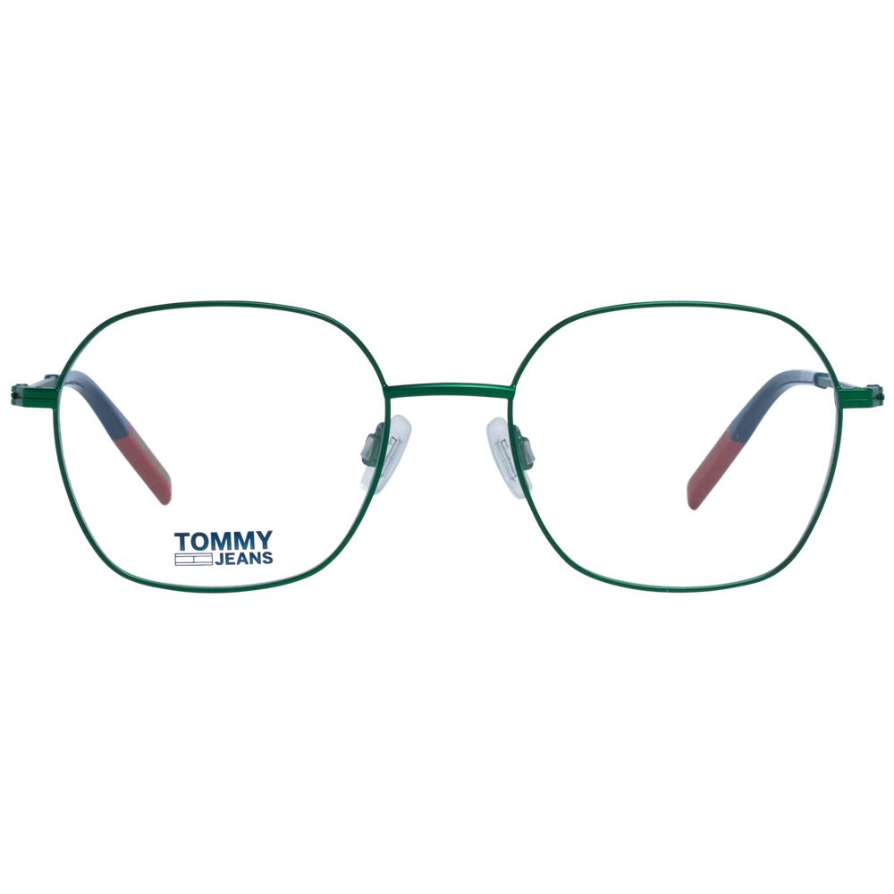 Tommy Hilfiger Grüne optische Unisex-Fassungen