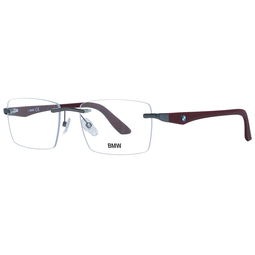 BMW Gray Men Optical Eyeglasses Frames