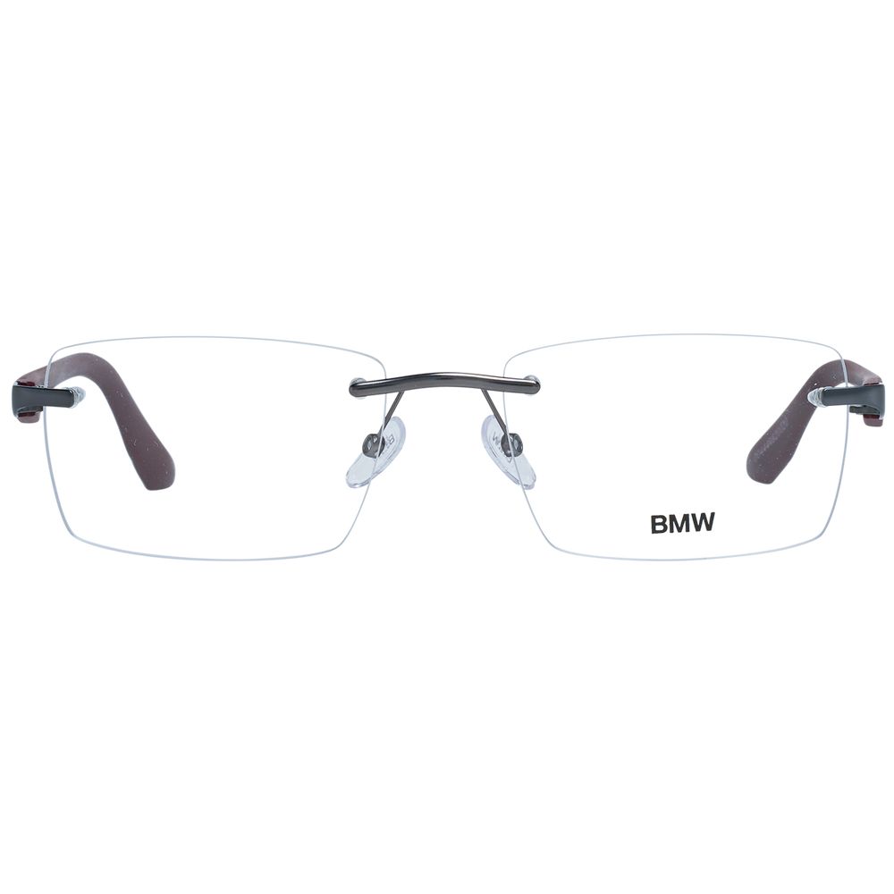 BMW Gray Men Optical Eyeglasses Frames