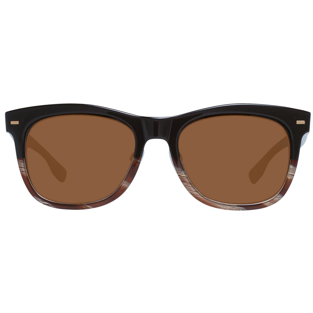 Zegna Couture Braun Herren Sonnenbrille