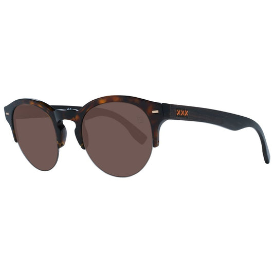 Zegna Couture Braun Herren Sonnenbrille