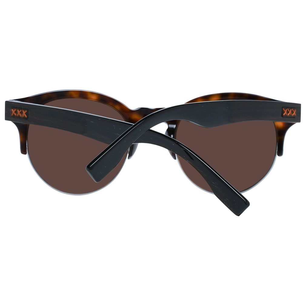 Zegna Couture Braun Herren Sonnenbrille