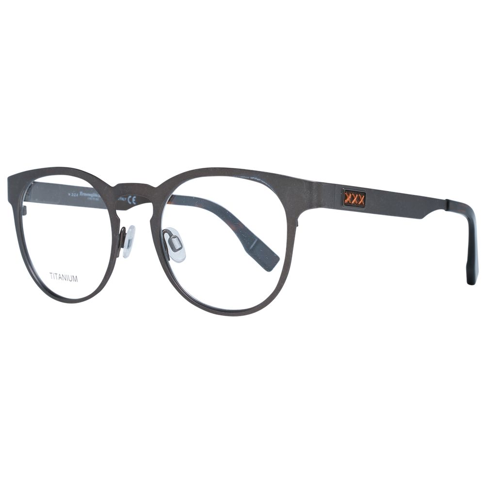 Zegna Couture Gray Men's Optical Eyeglasses Frames