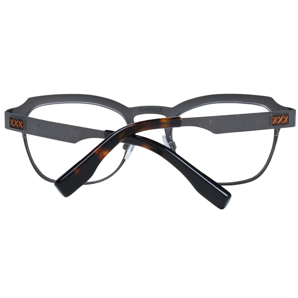 Zegna Couture Gray Men's Optical Eyeglasses Frames