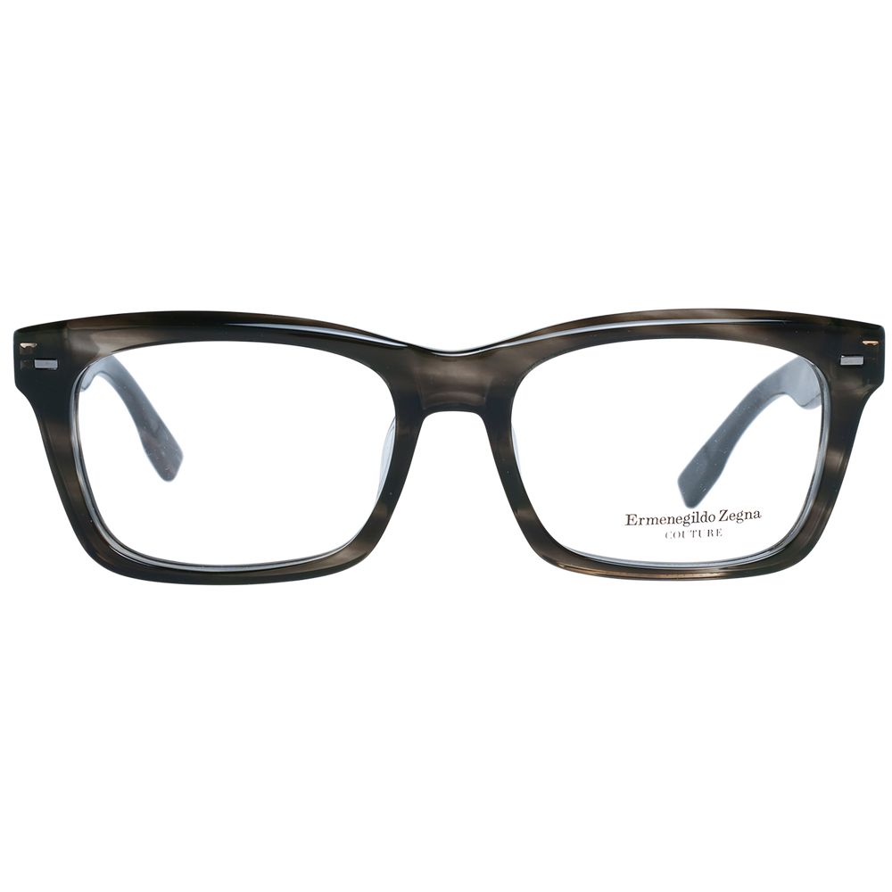 Zegna Couture Gray Men's Optical Eyeglasses Frames