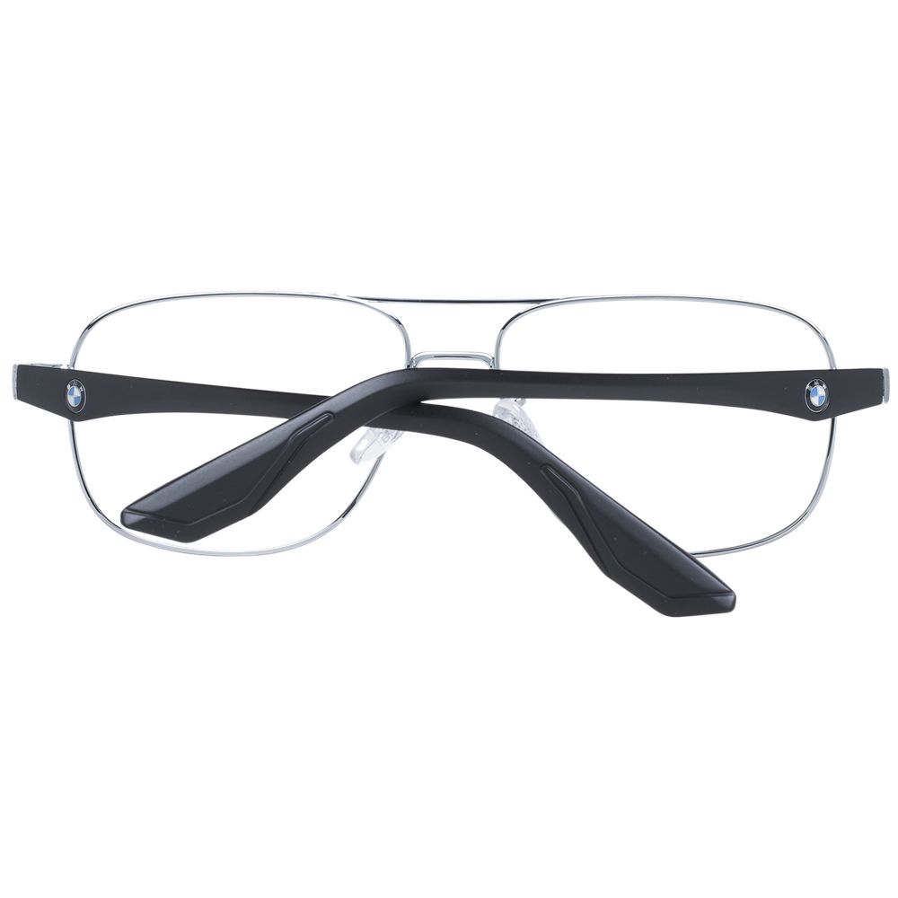 BMW Silver Optical Eyeglasses Frames for Men