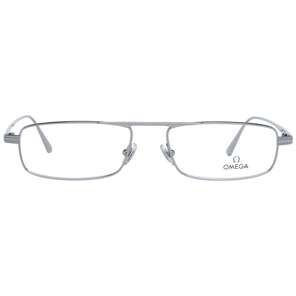 Omega Gray Men Optical Eyeglasses Frames