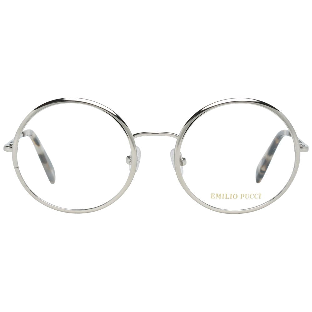 Emilio Pucci Silver Optical Eyeglasses Frames for Women