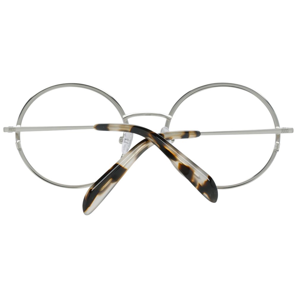 Emilio Pucci Silver Optical Eyeglasses Frames for Women