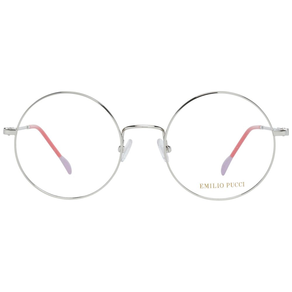 Emilio Pucci Silver Optical Eyeglasses Frames for Women