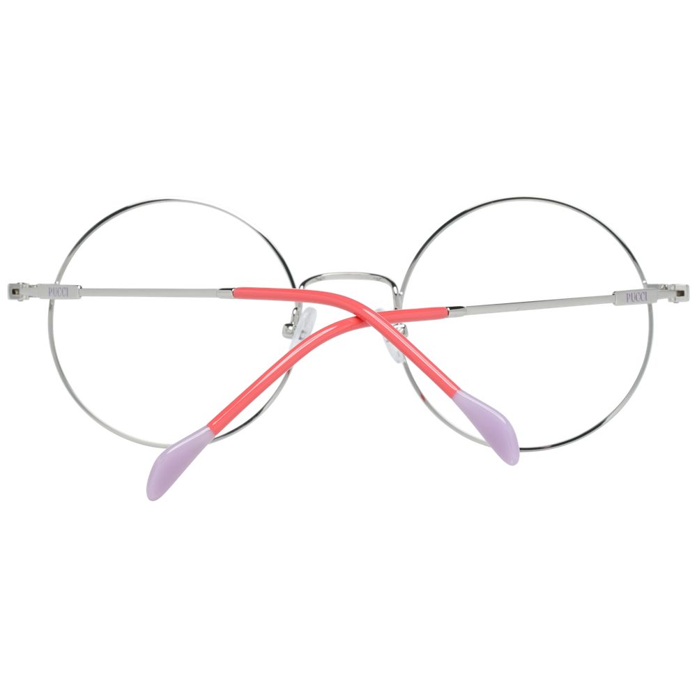 Emilio Pucci Silver Optical Eyeglasses Frames for Women